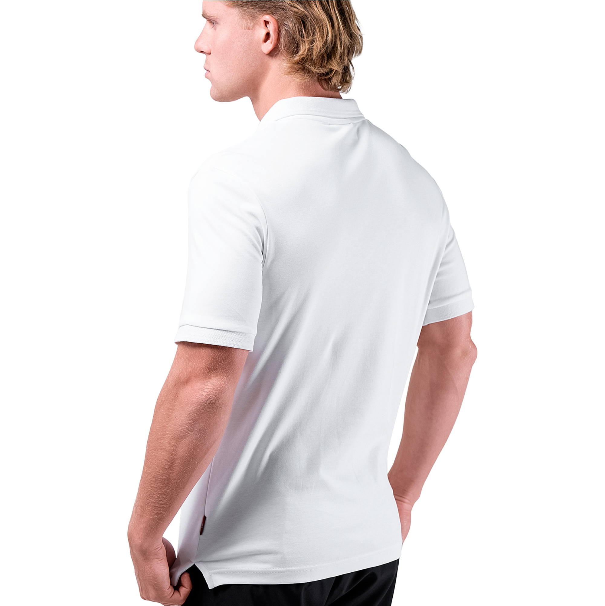 Zhik Mens Pima Cotton Polo POL-0170-M-WHT - White